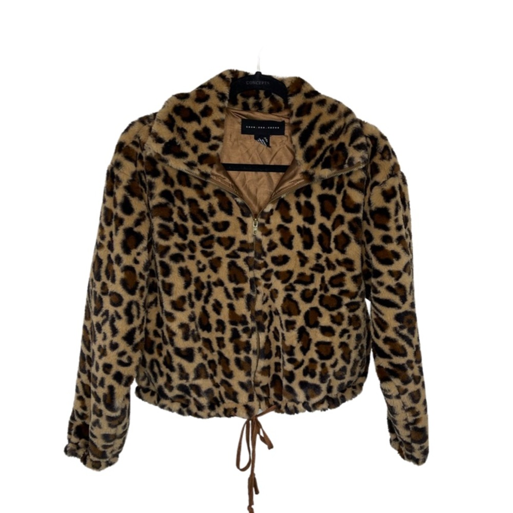 Know One Cares Leopard Jacket